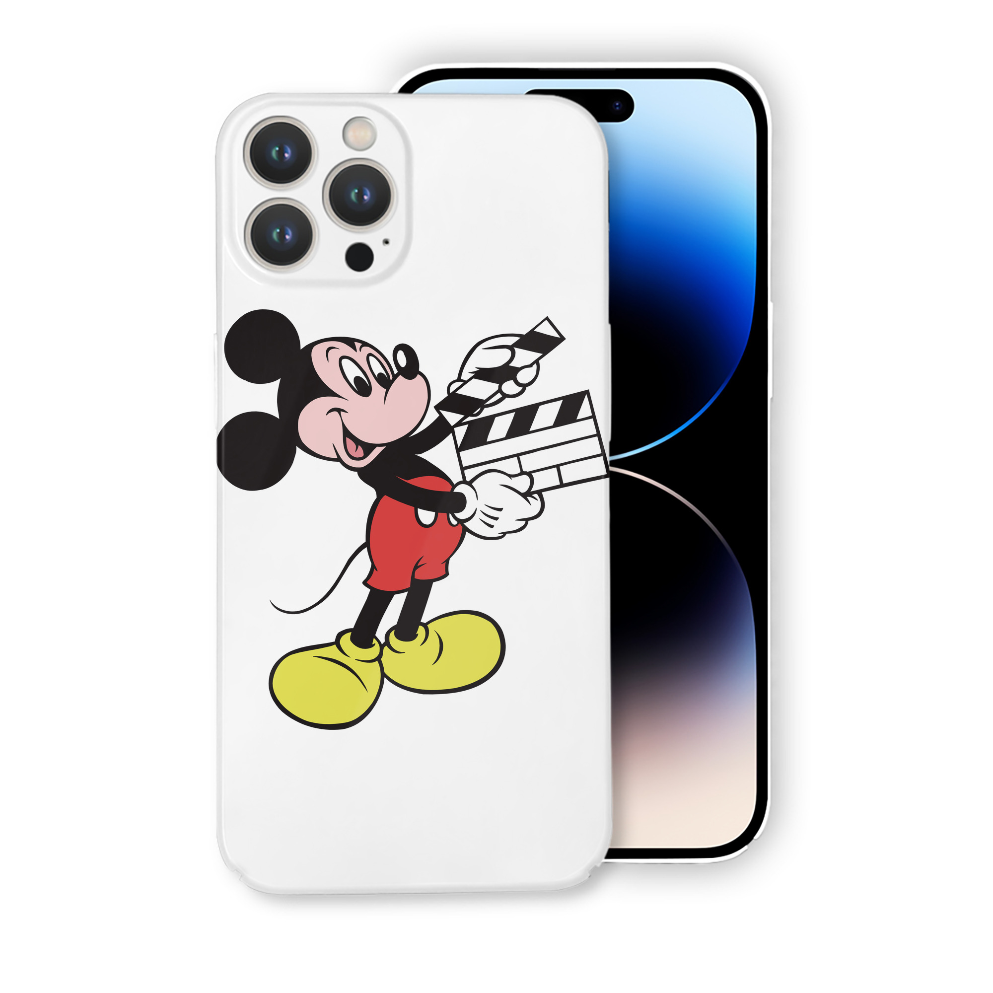（画像用） ミッキーマウス Mickey Mouse 【iPhone 14シリーズ対応】ハードケース